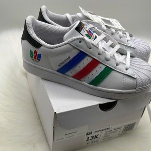 Adidas Super Star C kids size 13K